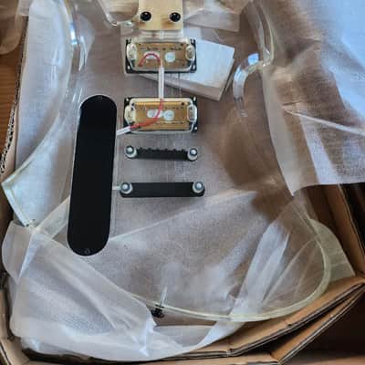 B.C. Rich Mockingbird acrylic lucite ice clear 41 of 60 2000s image 4
