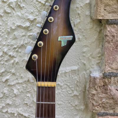 Teisco SD4L 1963-1964 refretted gold foil pickups Tiesco SS4L image 4