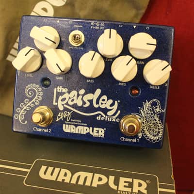 Wampler Paisley Drive Deluxe dual overdrive pedal image 1