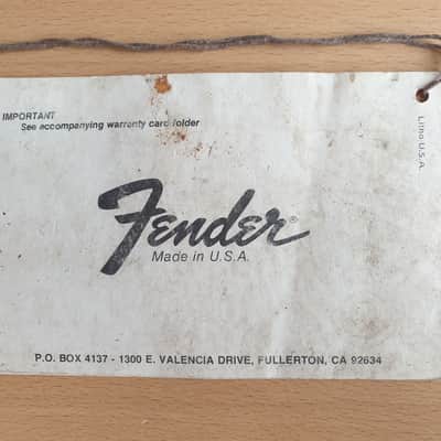 [Vintage] Fender Jazz Bass Owner's Manual 1977 (#2) image 2