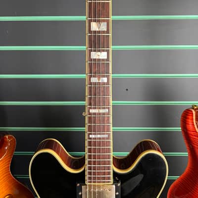 Epiphone Sheraton II Vintage Sunburst 1996 Semi-Hollow Electric Guitar image 6