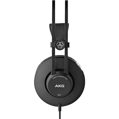 AKG K52 Closed-Back Headphones With Professional Drivers Standard image 5