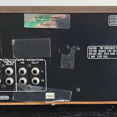 Marantz SR 1000 80's - Silver front, Wood Case image 2