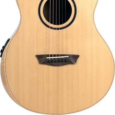 Washburn Bella Tono Suprema SC40SCE Acoustic-electric Guitar - Natural Gloss image 1