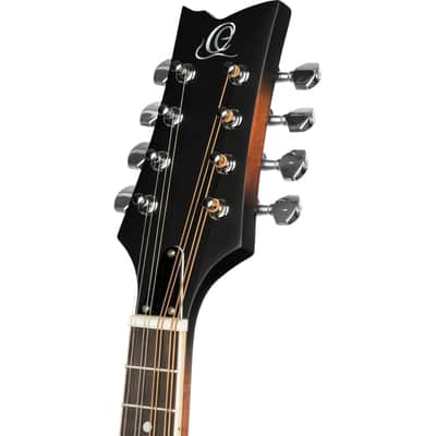 Ortega RMA30-WB-L Left-Handed A-Style Mandolin – Walnut Burst, Solid Spruce Top, Mahogany Back & Sides image 20