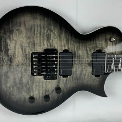 ESP E-II Eclipse FR Charcoal Burst CHB Floyd Rose Fluence Electric Guitar + Case - B-Stock image 9