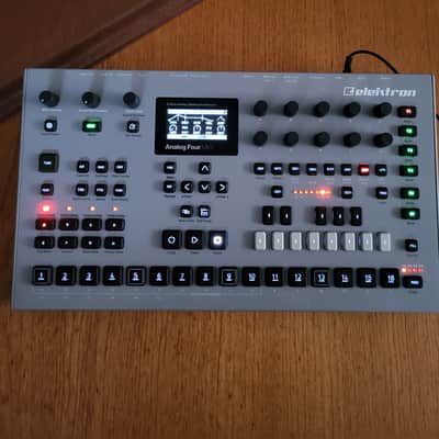 Elektron Analog Four MKII 4-Voice Tabletop Analog Synthesizer 2017 - Present Grey