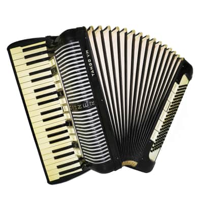 Hohner Tango VM Accordian made in Germany Original Piano Accordion, incl. New Straps Soft Case, Quality Concert Accordion, 2386, Amazing Rich Sound image 2