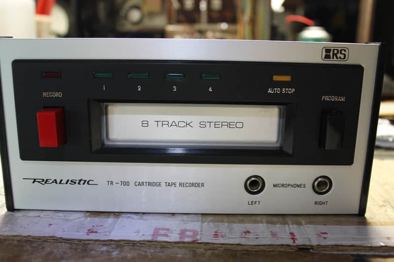 Restored Realistic  TR-700 (14-930) 8 Track Player with original box image 1