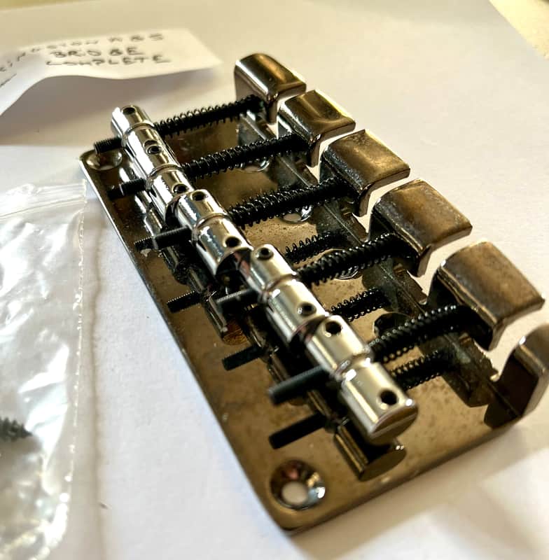 Bass bridge 5 cosmos black fast release from MTD 19mm spacing image 1