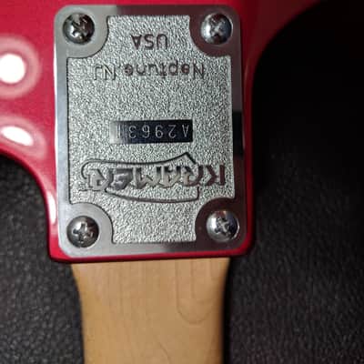 Kramer K1000 1987 Candy Apple Red image 12