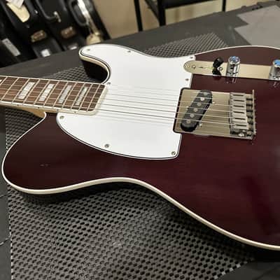 Warmoth Custom Mahogany Esquire 2020 - Transparent Purple image 19