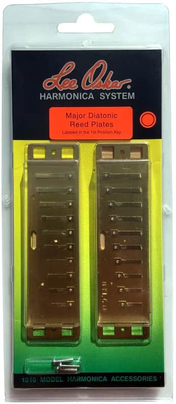 Lee Oskar #1910RP-Eb - Harmonica Replacement Reeds, Melody Maker, Major Diatonic Reed Plates image 1