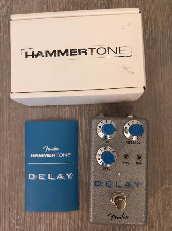 Fender Hammertone Delay 2022 - Present - Hammered Metal image 1