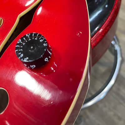 Aria 5502 - 335 Style Hollow Body 70s - Cherry image 16