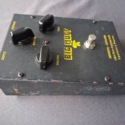Electro-Harmonix Big Muff Pi (Black Russian) Black Pedal *** FREE SHIPPING *** image 6