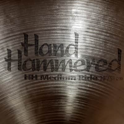 Sabian 20" HH Hand Hammered Medium Ride Cymbal 1992 - 2007 - Natural image 4