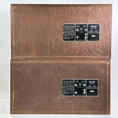 Pair of Vintage KLH Model Four 4 Classic Audiophile Speakers image 6