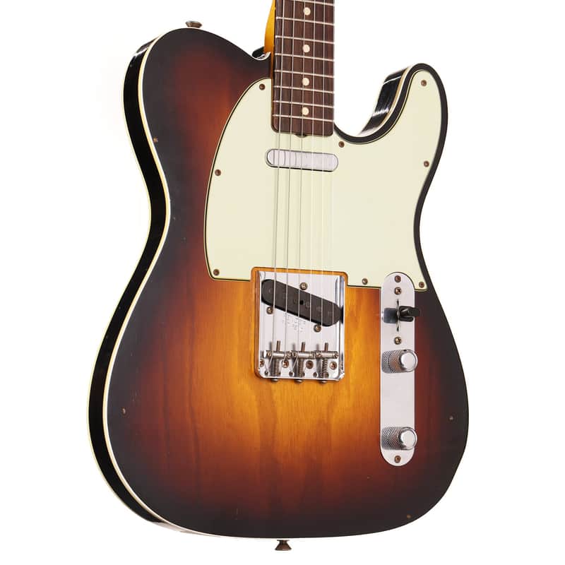 Fender Custom Shop 1962 Telecaster Wildwood 10 Journeyman Relic Sunburst 2015 - Excellent