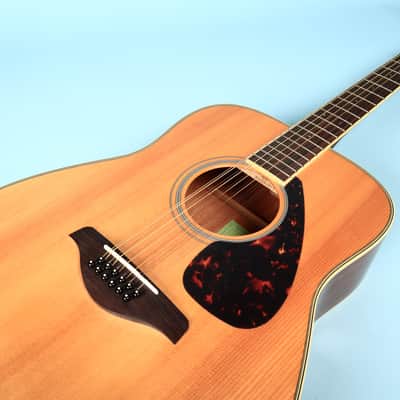 Yamaha FG820-12 Dreadnought 12 String Acoustic Guitar Solid Spruce Top Natural image 8