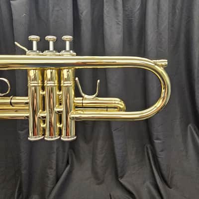 Austin Custom Brass TR-1 Bb Student Trumpet 2026 - Lacquered Brass w/ case image 7