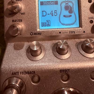 Zoom A3 Acoustic Modeling Multi-Effects Processing Pedal image 3
