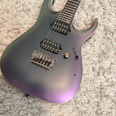 Ibanez RGAR61AL-BAF Axion Label 2019 - 2020 - Black Aurora Burst image 5