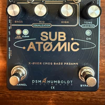 DSM & Humboldt Electronics Sub-Atomic X-Over CMOS Bass Preamp | Reverb