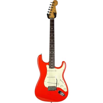 Fender Japan ST-STD Stratocaster 1992-1993 - Red - Vintage image 3