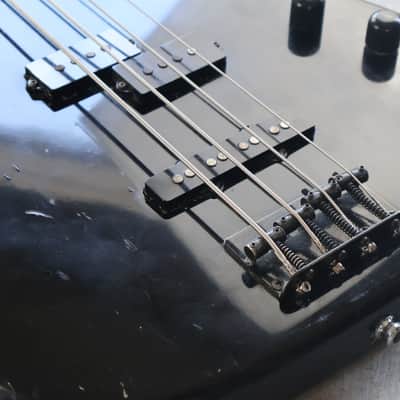 1988 Fender Japan "Jazz Bass Special" Duff McKagen Bass (Black) image 6