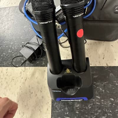 VocoPro UHF-320-S Wireless 2-Channel Handheld Microphone System 2010s - Black image 6