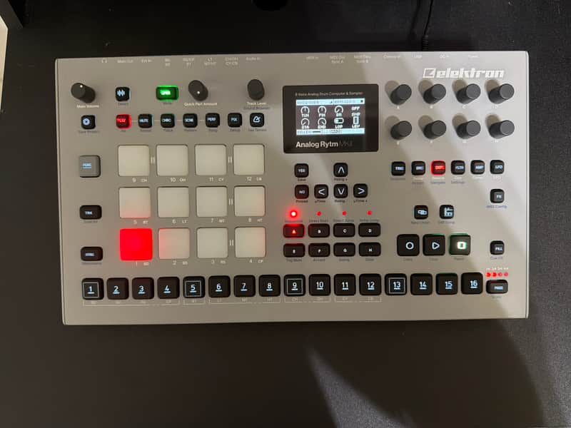 Elektron Analog Rytm MkII 2010s Gray image 1