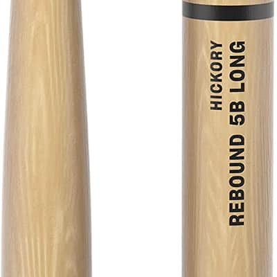 ProMark Rebound 5B Long Hickory Drumsticks, Acorn Wood Tip, One Pair image 2