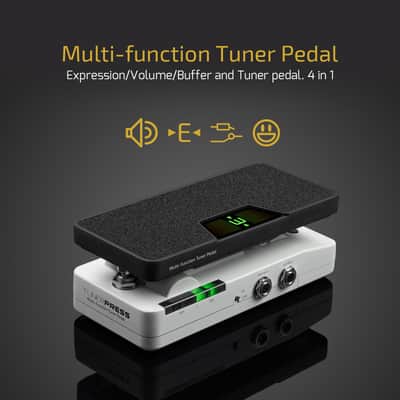 HOTONE Multi-function 4 in 1 Switchable Volume & Expression Pedal with Buffer switch and Visible Tuner SP-30T(U.S. domestic inventory) image 2