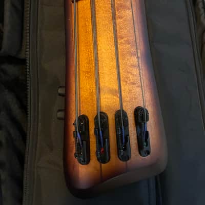 Ibanez UB-804 2019 - Mahogany Oil Burst image 16