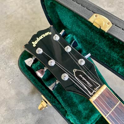 H. S. Anderson Les Paul singlecut standard c 1975 Sunburst original vintage mij japan hohner madcat image 6