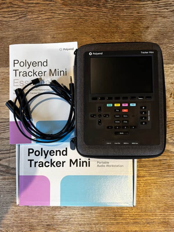 Polyend Tracker Mini Standalone Audio Workstation 2023 - Present - Black image 1