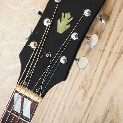 1960s Lyle 680-L Hummingbird Set Neck Vintage Dreadnought Acoustic Guitar Japan w/ Case image 4