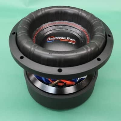 American Bass HD-10D2V3 10" Car Subwoofer 2200W RMS 4000 Watt Max Dual 2 Ohm - 3.3" Voice Coil Sub Woofer Audio Driver Motor Structure, Ported Enclosure Builds image 6