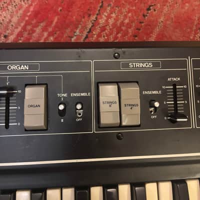 Roland RS-09 44-Key Organ / String Synthesizer 1978 - 1983 - Black image 3