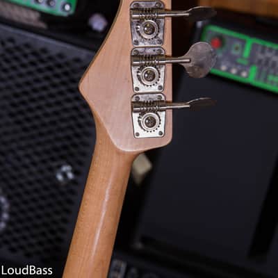 Fernandes Jazz bass with EMG active pickups Made In Japan Teal Green image 4