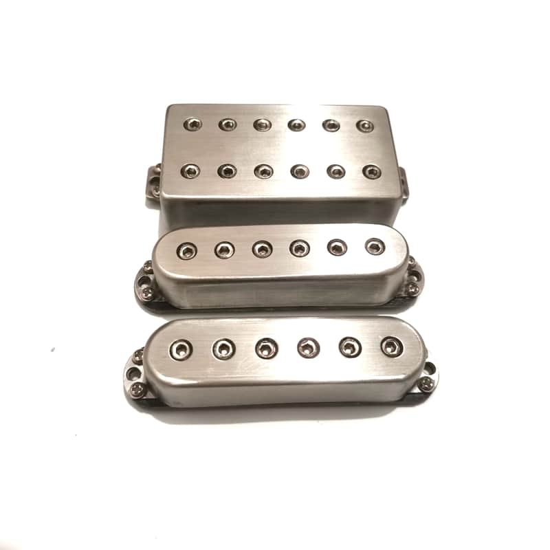 Ibanez Quest Q58-R1-R1 HSS Pickup Set - Brushed Stainless | Reverb