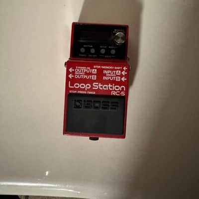 Boss RC-5 Loop Station 2020 - Present - Red image 3