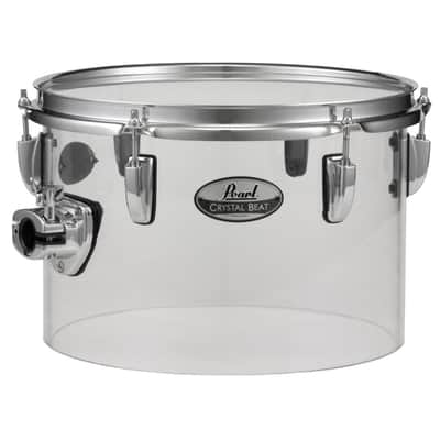 Pearl Crystal Beat 12"x8" Single-Headed Tom Ultra Clear image 1