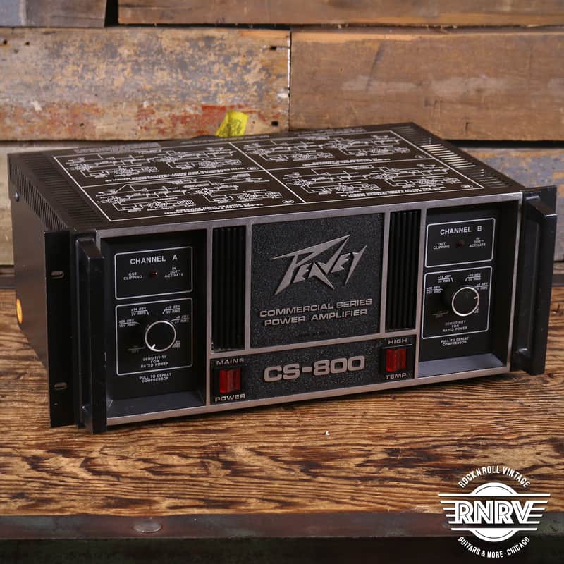 Peavey CS-800 Commercial Series Power Amplifier image 1