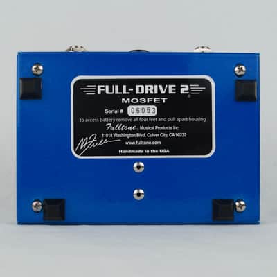 Fulltone Full-Drive 2 Mosfet - Overdrive - Made in USA image 6