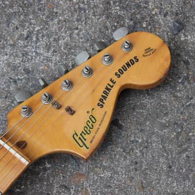 1978 Greco SE-600 Sparkle Sounds Stratocaster (Natural Ash) w/Hard
