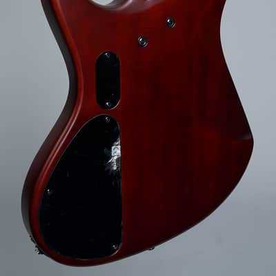 MTD Kingston Saratoga Deluxe 4 with Laurel Fretboard 2022 - Deep Cherry Burst image 4