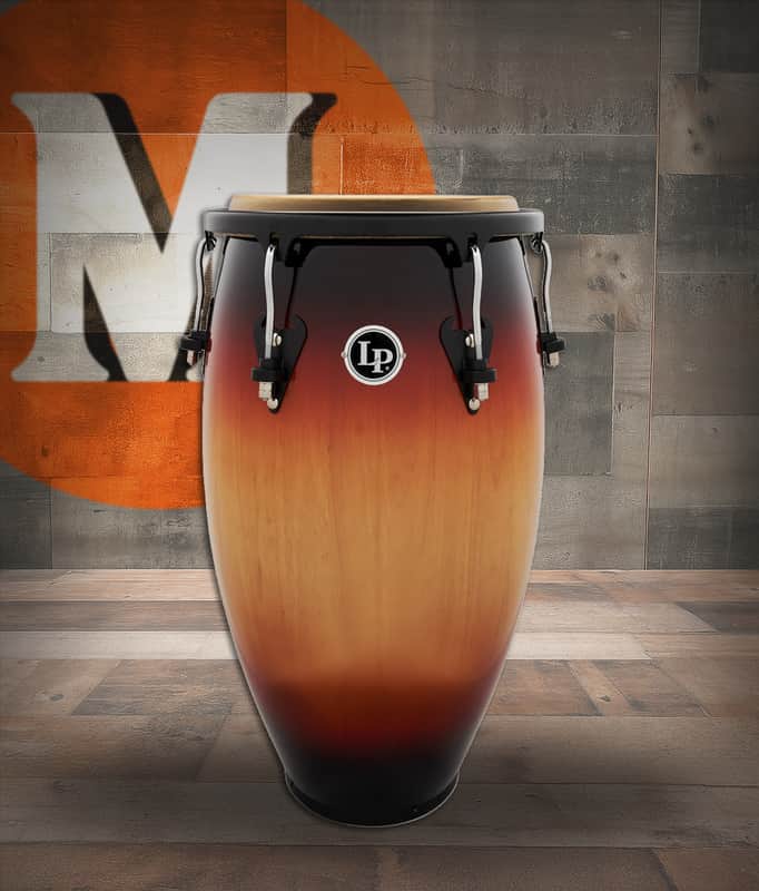 Latin Percussion LP Matador Custom 12 1/2" VSB Black (M854S-VSB) image 1