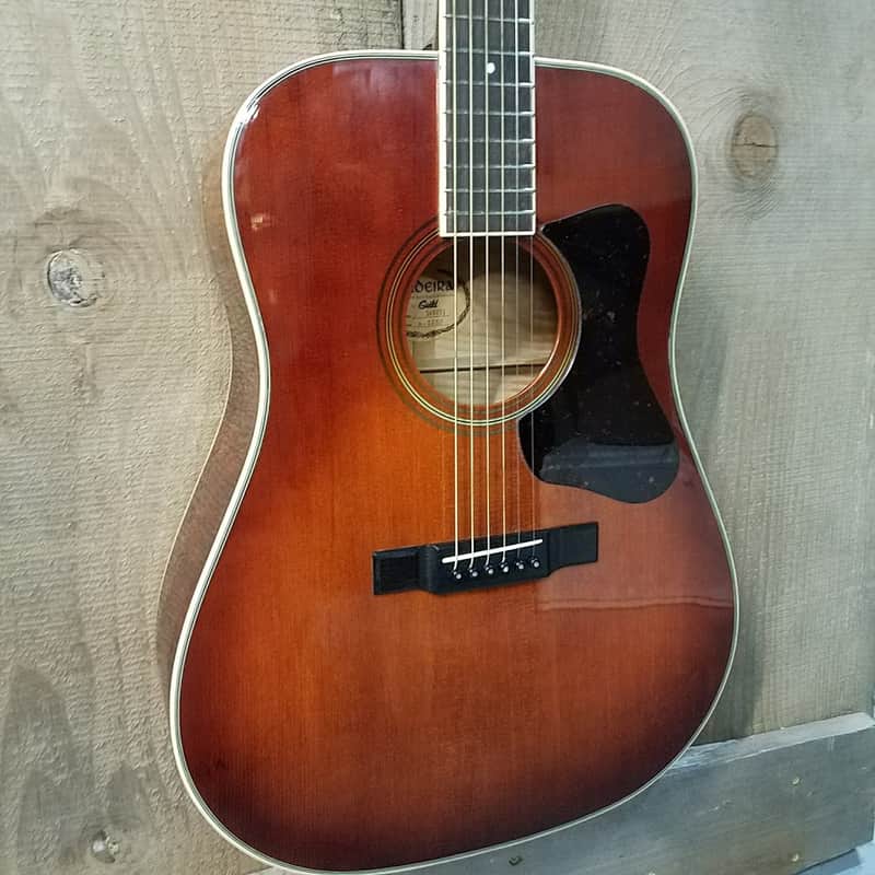 Madeira by Guild A-32SB Dreadnought Sunburst Made In Japan Vintage